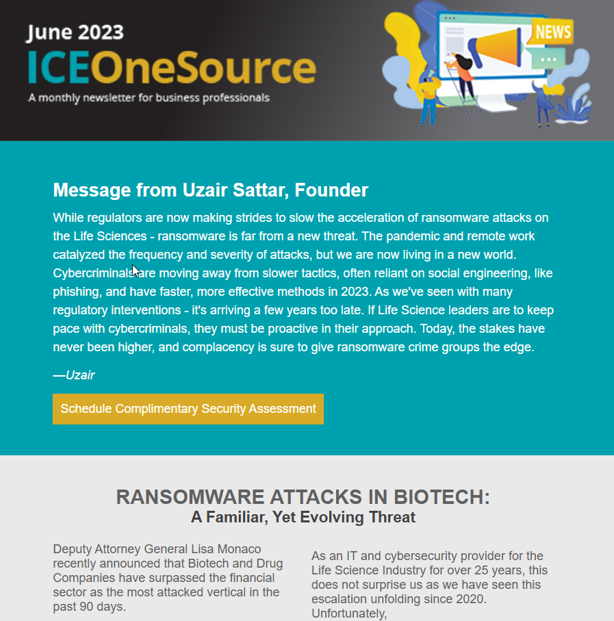 String of Ransomware Attacks Targeting Biotech Labs