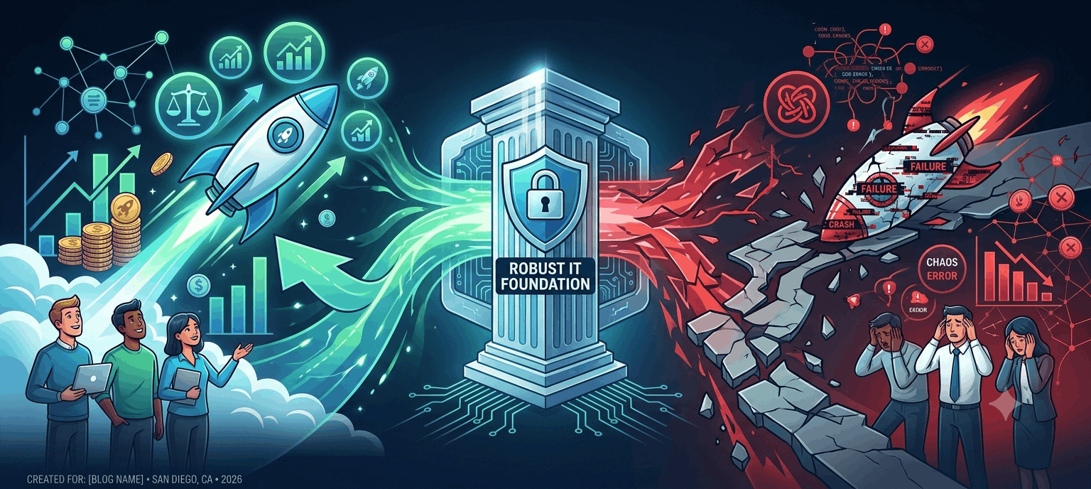 Why Building a Robust IT Foundation Early Is Critical for Tech Startup